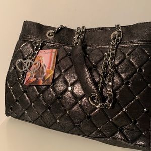 NWT Betsy Johnson Quilted Tote